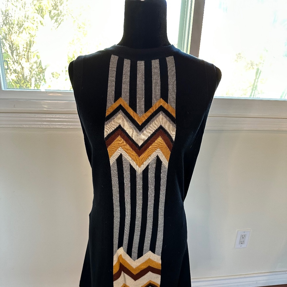 Missoni Target Sleeveless Knit Sweater Dress - M